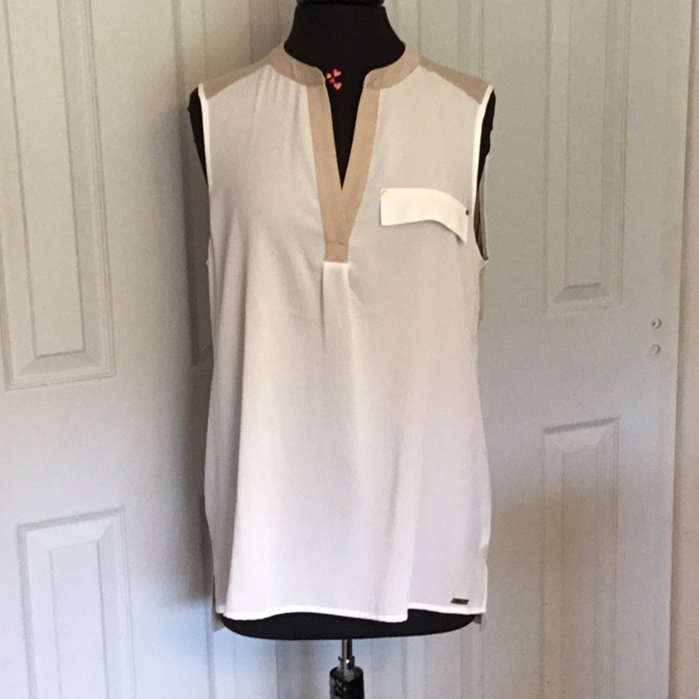 Calvin Klein tunic tank top. L. NWOT